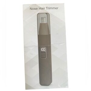 Smitty Nose Hair Trimmer New in Box LED lighting rechargeable